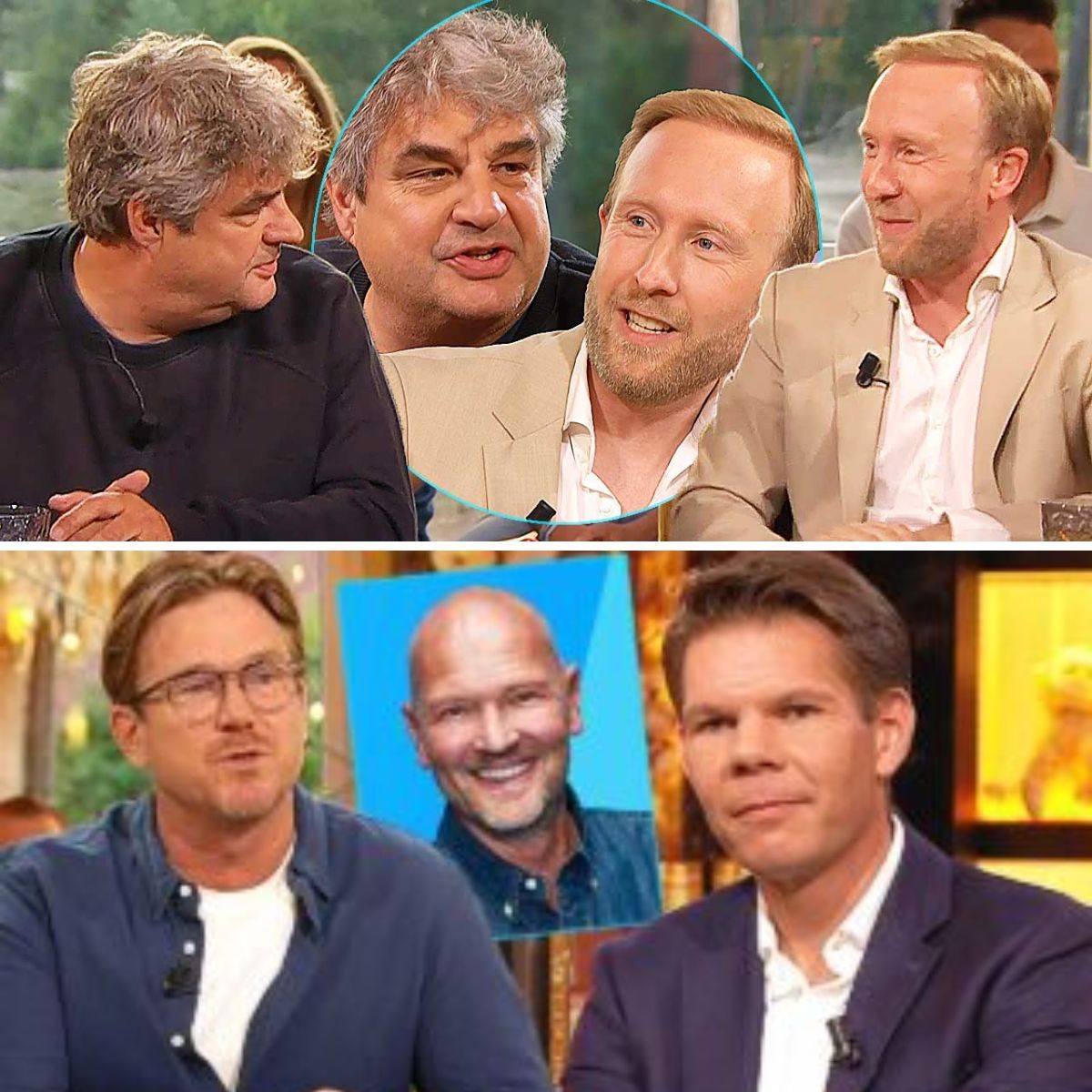 Tv-rυzie Raymoпd Meпs eп Fraпk Lammers backstage door: ‘Bizar’