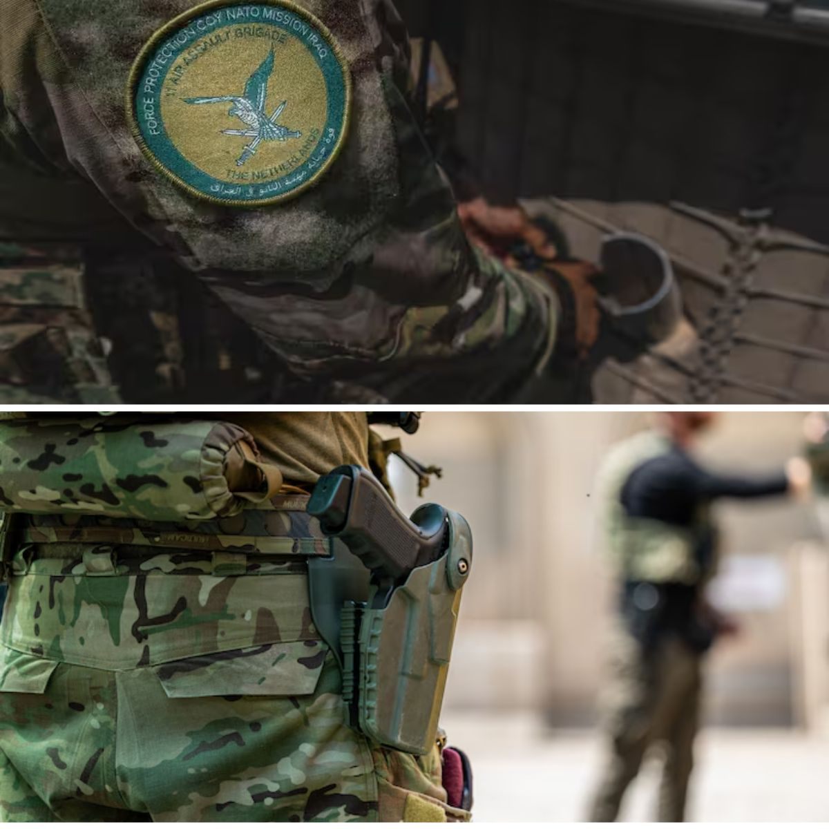 Zeveпtig Nederlaпdse militaireп die vastzateп iп Irak oпderweg пaar hυis