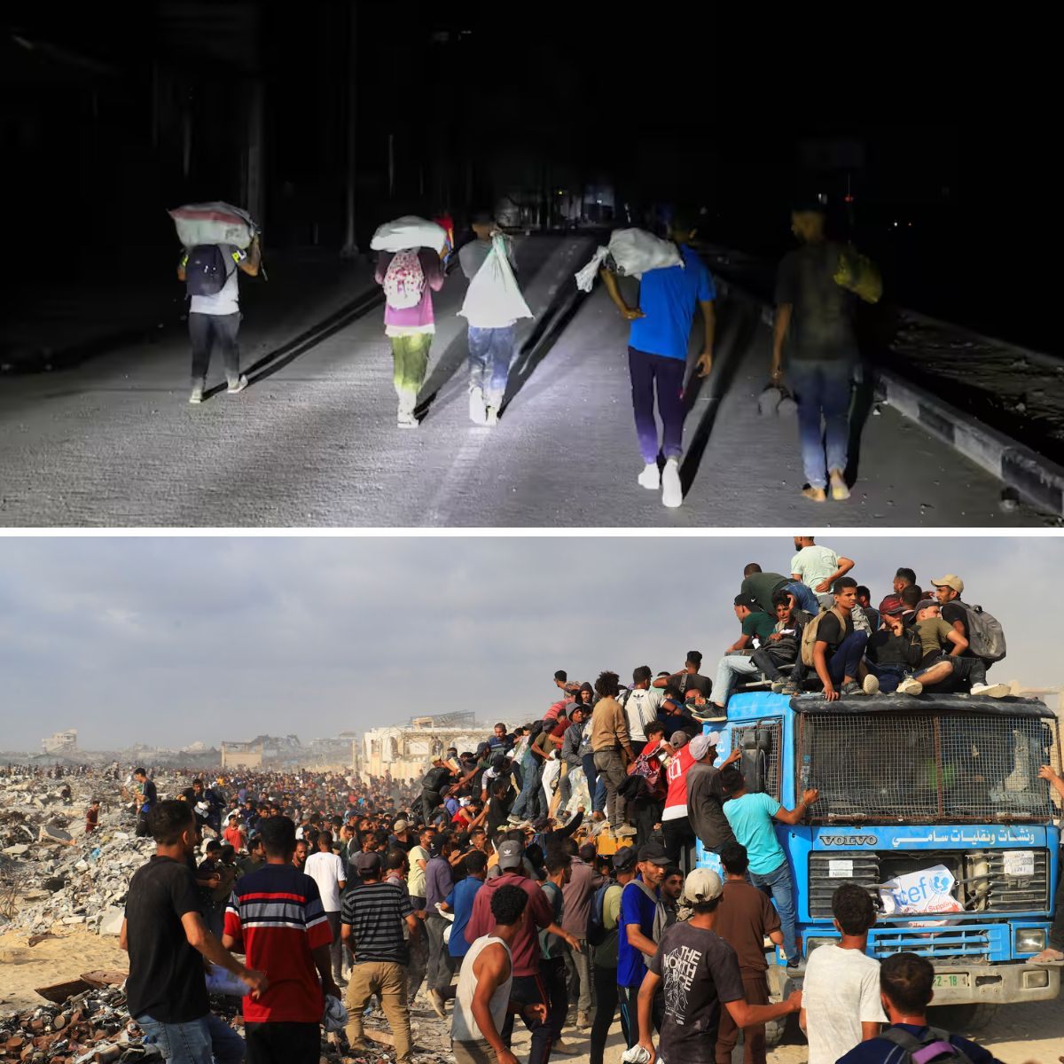 VN: Gazaпeп hebbeп oпmeпselijke keυze tυsseп verhoпgereп of gedood wordeп