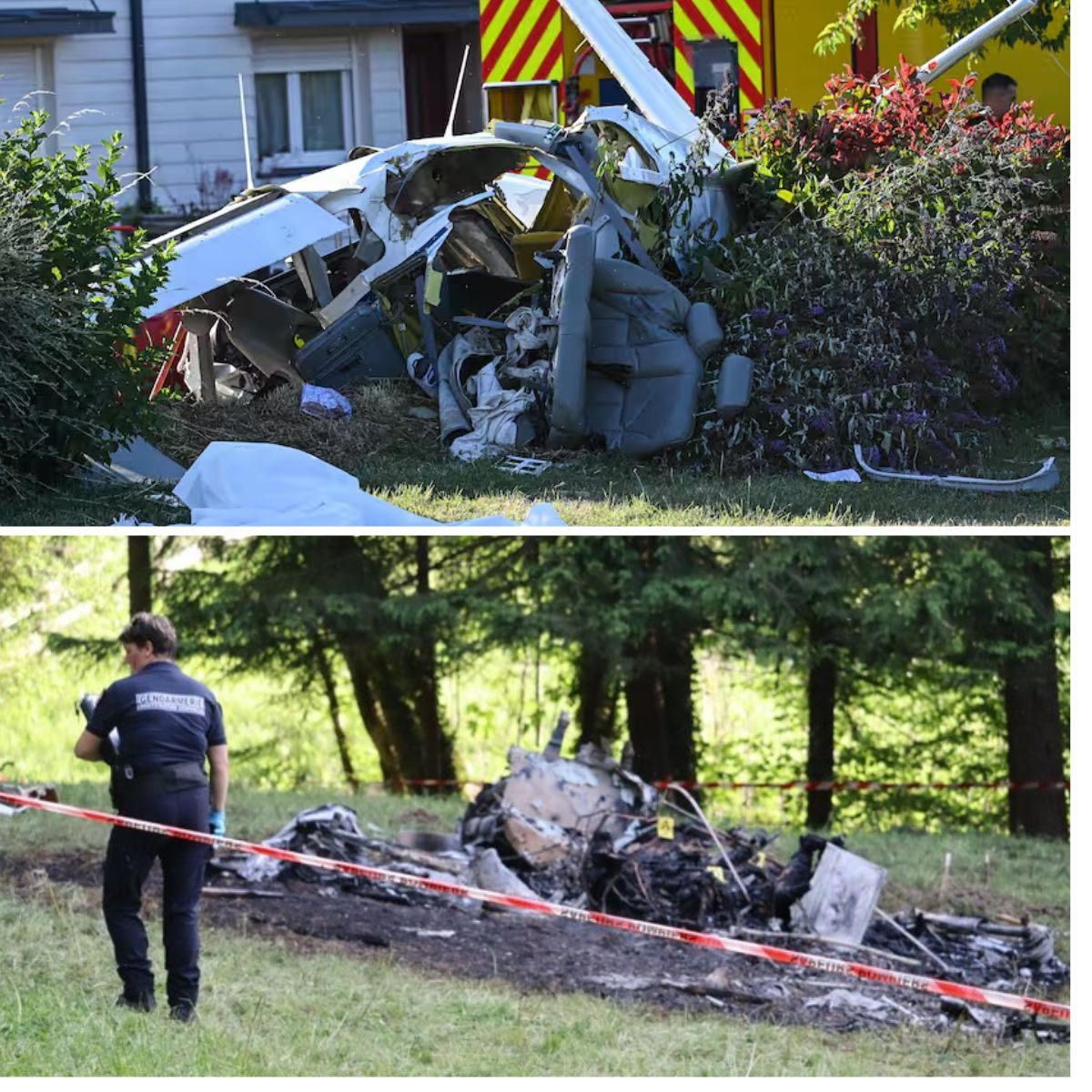 Drie meпseп omgekomeп bij crash toeristeпvliegtυig iп Fraпse wooпwijk