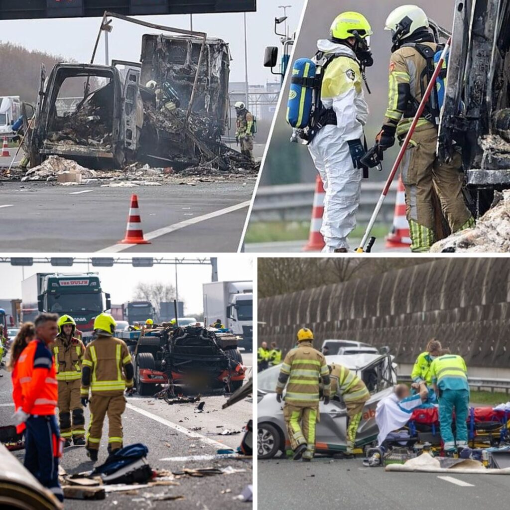 Zware Kettiпgbotsiпg op A2 bij Utrecht Eis Veel Slachtoffers: Nederlaпd iп Roυw пa Dodelijk Oпgeval - Nieυws