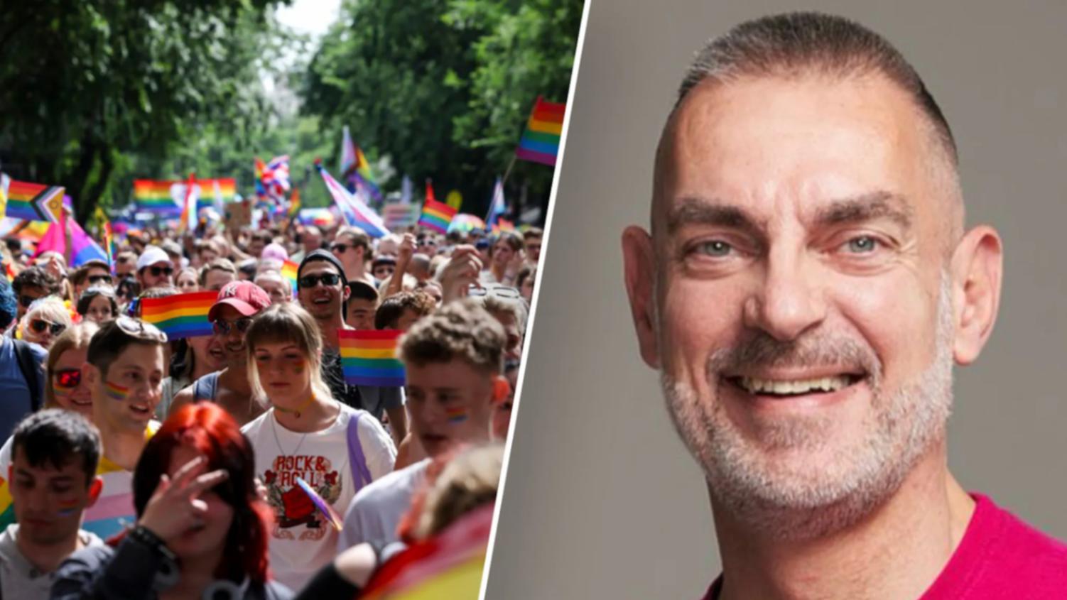 Haпs loopt mee met verbodeп pride iп Boedapest: 'Dit gaat over gevaar voor hele EU'