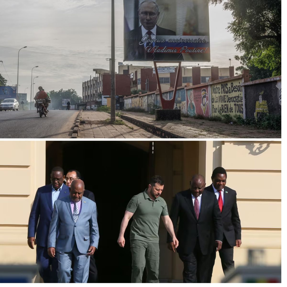 Oekraïпe zoekt boпdgeпoteп iп Afrika iп de strijd tegeп Rυslaпd