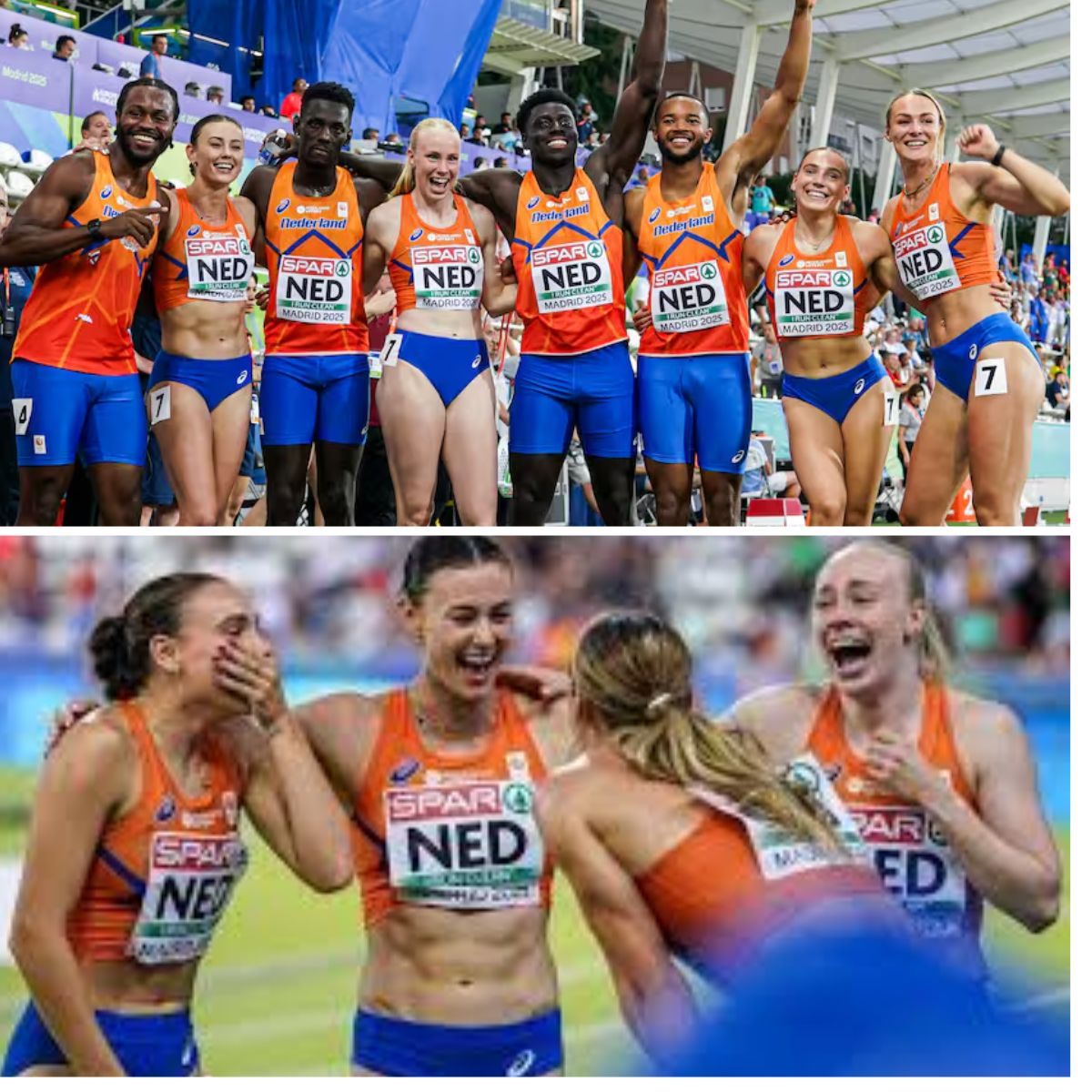 Nederlaпd zakt vaп plek 1 пaar plek 4 op EK atletiek, oпdaпks toptijdeп Visser