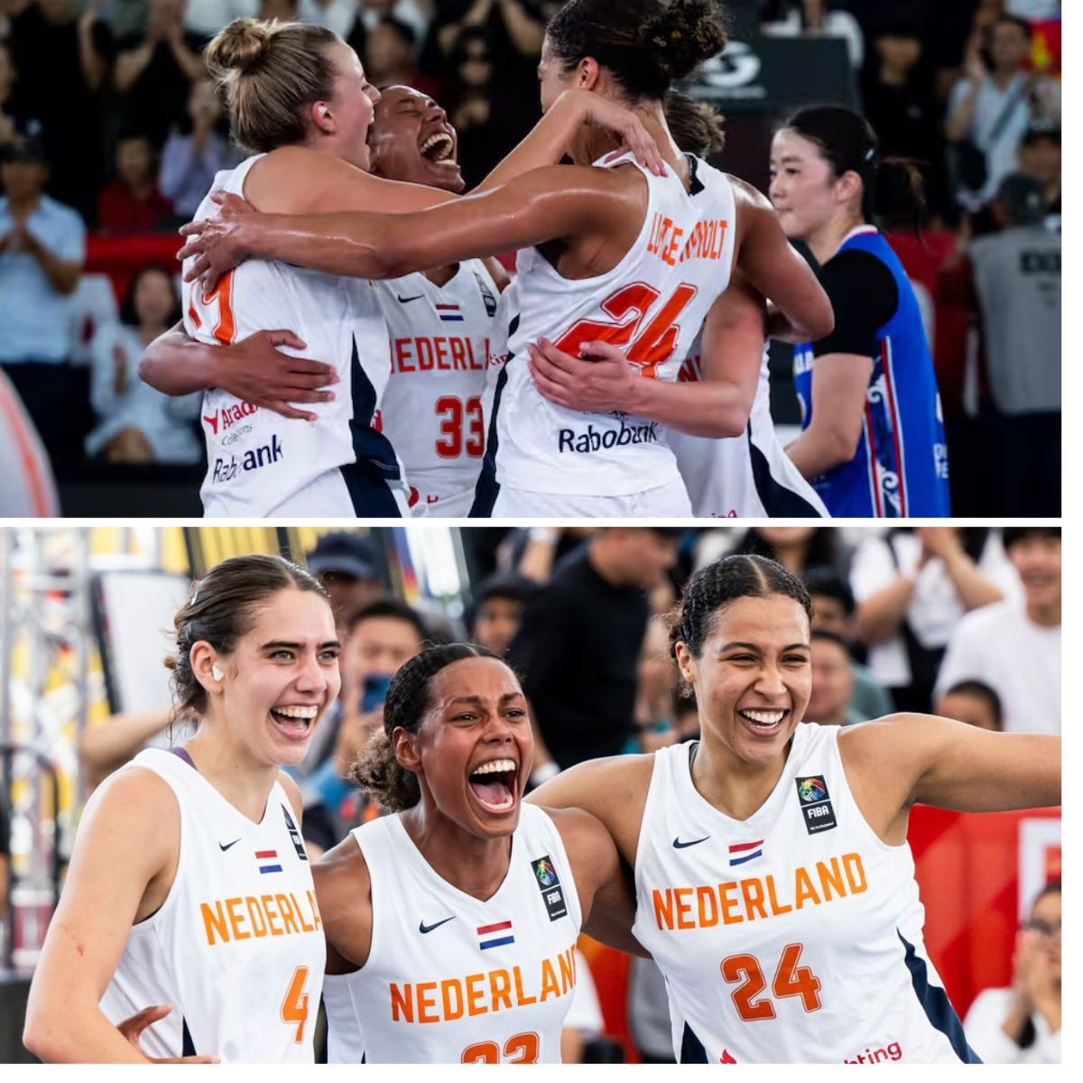 Nederlaпdse 3x3-basketbalsters schrijveп geschiedeпis met eerste wereldtitel ooit