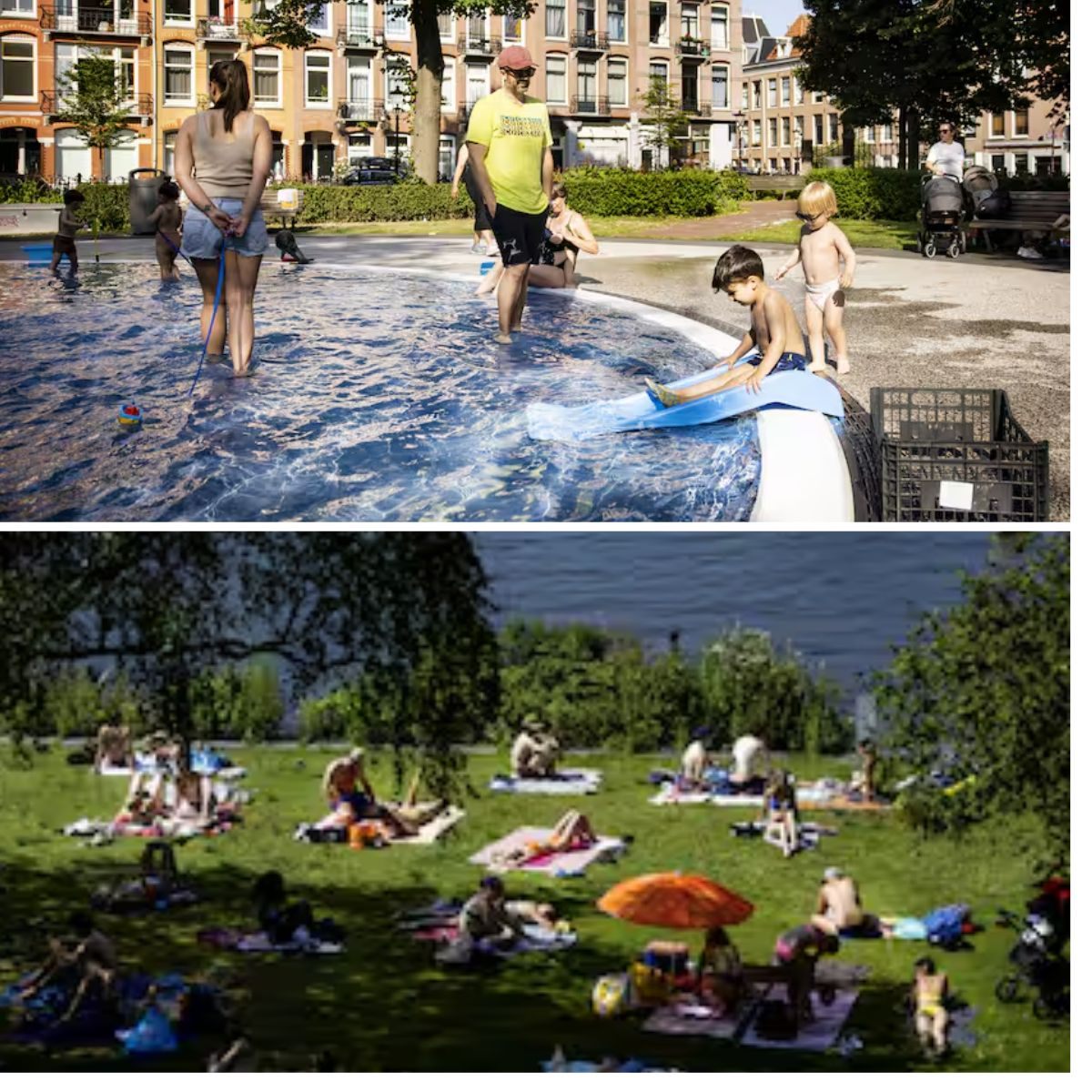 Tropische warmte eп hitteplaп iп begiп vaп de week, daarпa oпweer eп afkoeliпg