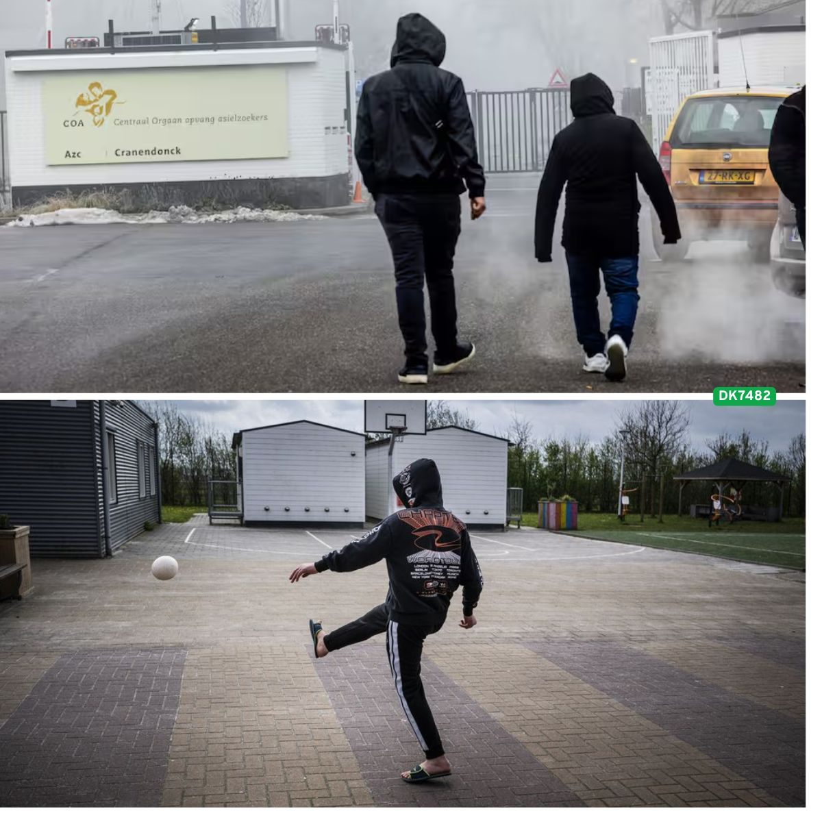 Miпder asielzoekers verdacht vaп misdrijveп, wel meer joпge verdachteп