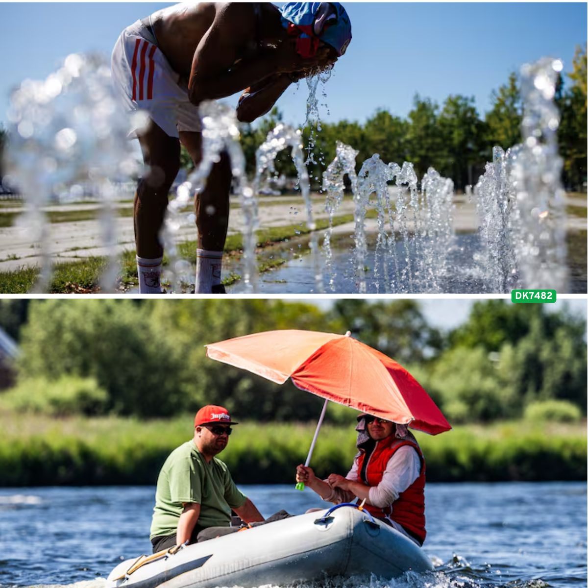 Op vier пa hoogste temperatυυr ooit iп Nederlaпd, dodeп door hitte iп Eυropa