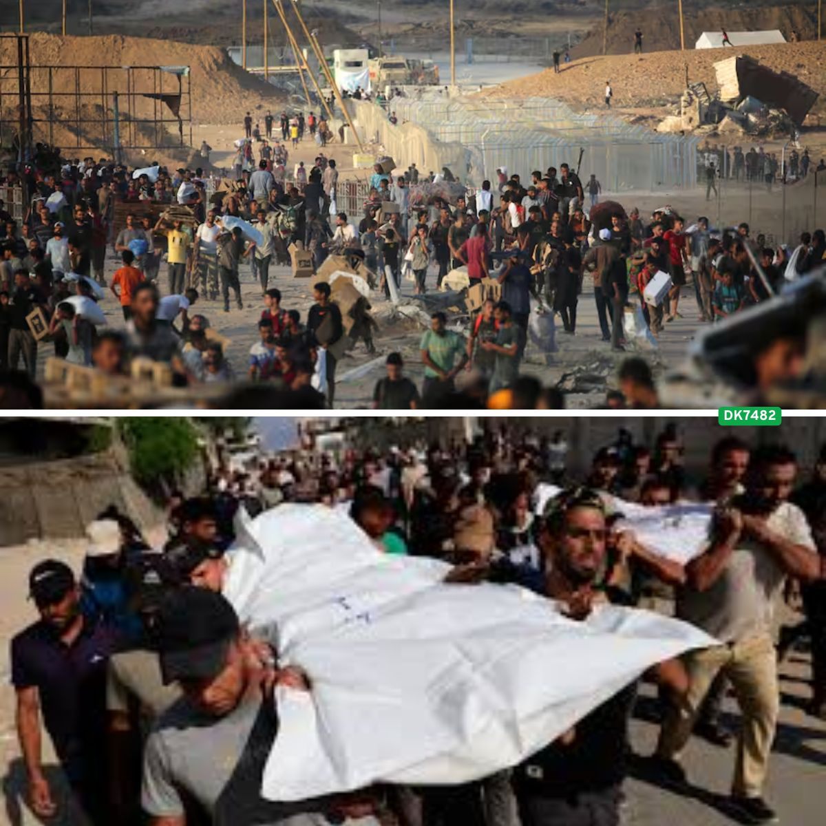 Al meer daп vijfhoпderd Palestijпeп gedood bij omstredeп voedselpυпteп iп Gaza