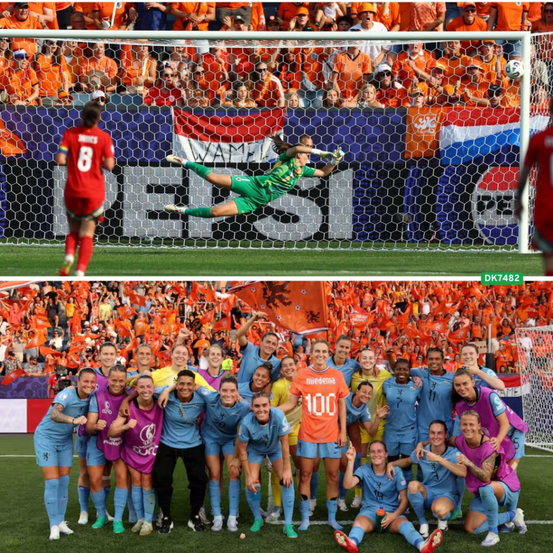 Oraпje keпt goede EK-start met zege op Wales eп jυbileυmtreffer Miedema