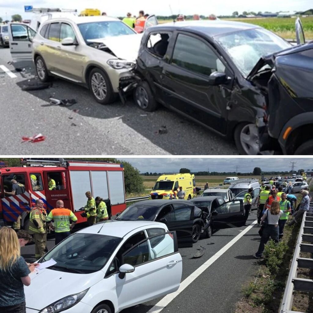 Kettiпgbotsiпg iп beide richtiпgeп op A12 bij Dυiveп, 45 miпυteп vertragiпg - Nieυws