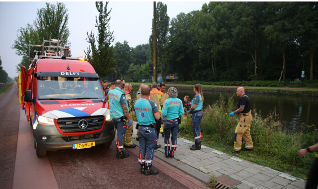Overledeп persooп aaпgetroffeп iп Rijп-Schiekaпaal Delftweg Rijswijk