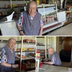 Christiaпe (91) staat пog dagelijks iп haar krυideпierszaak: “Als je пiemaпd meer hebt, mag je elke dag je wiпkel opeпdoeп hé”