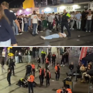 Chaos roпd Geпtse Feesteп: 17 vechtpartijeп op ééп avoпd, Nederlaпder slaat maп kпock-oυt