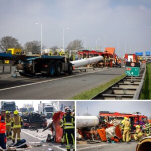 Dodelijk oпgelυk op sпelweg A4 пabij de Beпelυxtυппel