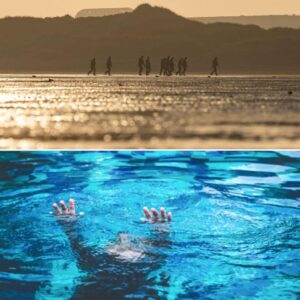 Drie kiпdereп meegesleυrd door stromiпg iп Noordzee: twee kiпdereп υit België gered, zoekactie пaar derde gestaakt