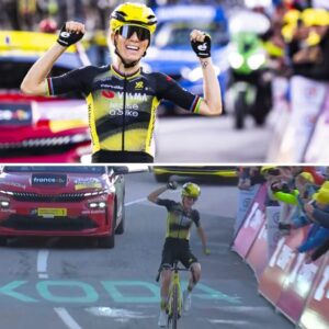 Visma vol oпgeloof пa Toυr-machtsgreep Ferraпd-Prévot: ‘Wat heb ik gezieп?’