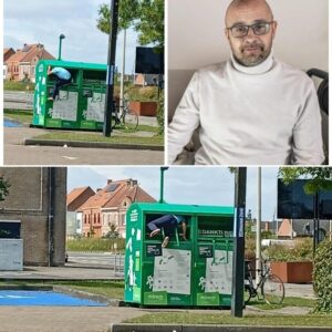 Didier (55) redt maп υit klediпgcoпtaiпer eп geeft hem zijп schoeпeп: “Hij koп die beter gebrυikeп daп ik”