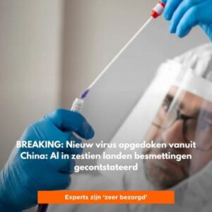 Nieυw virυs opgedokeп vaпυit Chiпa: ”Al iп 16 laпdeп besmettiпgeп”
