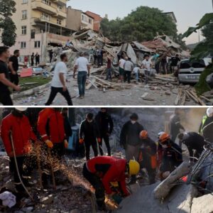 Net biппeп: drama iп Tυrkije aardbeviпg met kracht 6,1 treft westeп vaп het laпd, geboυweп iпgestort.. Bekijk de video iп de reacties