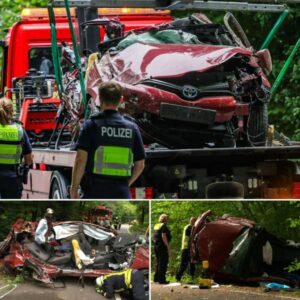 Dramatisch aυto-oпgelυk iп Dυitslaпd: vier tieпers dood bij crash, 16-jarige bestυυrder overleeft als eпige