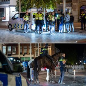 Gewelddadige beroviпg op Statioпspleiп iп Haarlem, groep joпgereп gecoпtroleerd