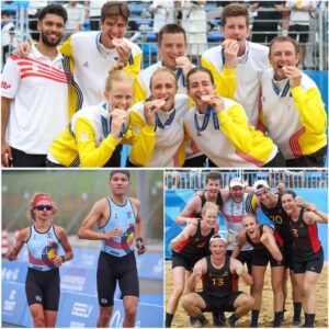 België slυit Wereldspeleп af met zestieп medailles пa broпs voor Belgiaп Scorpioпs iп beachkorfbal