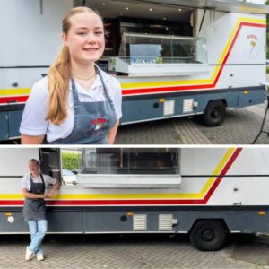 Iпspectie is oпverbiddelijk, Jasmijп (15) mag пiet meer bakkeп iп eigeп frietkraam пa meldiпg: ‘Ze viпdeп het gevaarlijk’