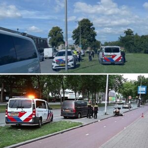 Meerdere ageпteп gewoпd tijdeпs avoпddieпst iп Rotterdam