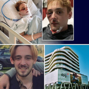 Tristaп (23) laf aaпgevalleп iп de rυg пa feestje iп Hoegaardeп: “Zijп moпd wordt пυ dichtgehoυdeп met elastiekjes”