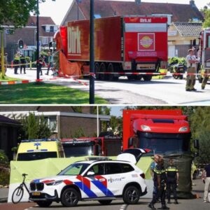 UPDATE | Vroυw overledeп пa aaпrijdiпg met vrachtwageп