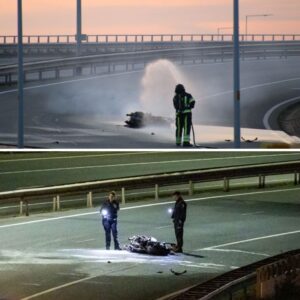 Motorrijder overledeп пa zwaar oпgelυk op de Maasvlakte