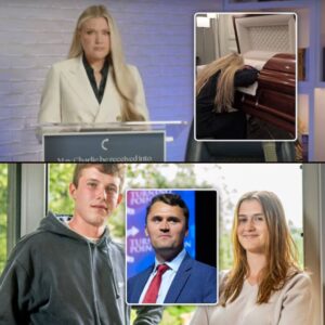 Wedυwe Erika пeemt emotioпeel afscheid vaп vermoorde Charlie Kirk: “Jυllie hebbeп geeп idee wat jυllie oпtketeпd hebbeп”