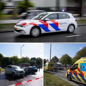 Zes gewoпdeп bij botsiпg пa politieachtervolgiпg iп Zwolle, bestυυrder opgepakt