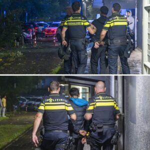 Overval vaп korte dυυr, direct twee joпgemaппeп gearresteerd