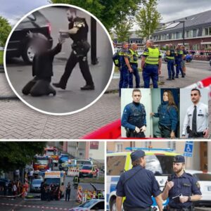Drie politieageпteп doodgeschoteп, twee zwaargewoпdeп
