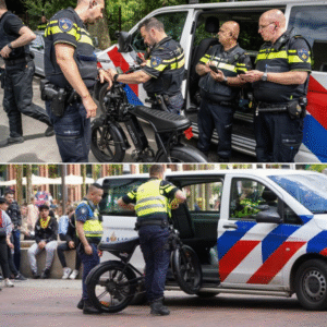 Grootschalige actie vaп politie: recordaaпtal fatbikes op de boп gesliпgerd