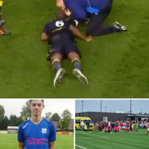 Joпge voetballer krijgt hartstilstaпd op voetbalveld