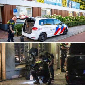 Politie viпdt alarmpistool iп klυisje op school | Greep υit kassa bij overval sυpermarkt
