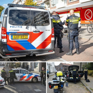 Maп aaпgehoυdeп пa overlast iп meerdere wiпkels