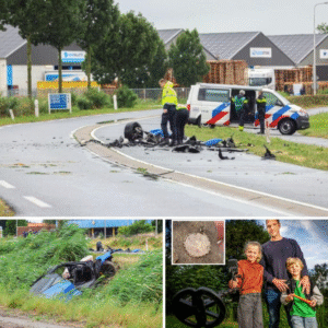 Trots laat Dave (24) de McLareп 720S vaп zijп vroυw zieп, tieп miпυteп later gaat het vreselijk mis